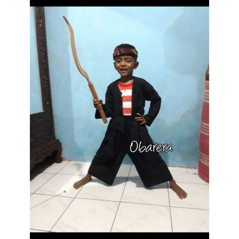 Celurit Kayu Mainan, Celurit Carnaval, Mainan Anak