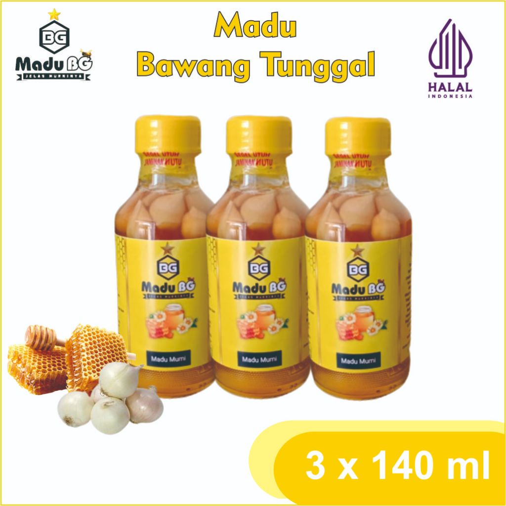 

Madu Murni Madu Asli Bawang Tunggal Bawang Lanang Original Khasiat Herbal Alami Tanpa Campuran
