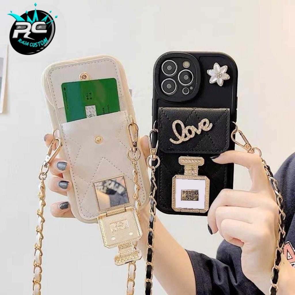 GC06 SOFTCASE TAS TALI RANTAI FOR SAMSUNG J1 ACE J2 CORE J2 PRIME GRAND PRIME J2 J5 PRO J4+ J5 J6 J6