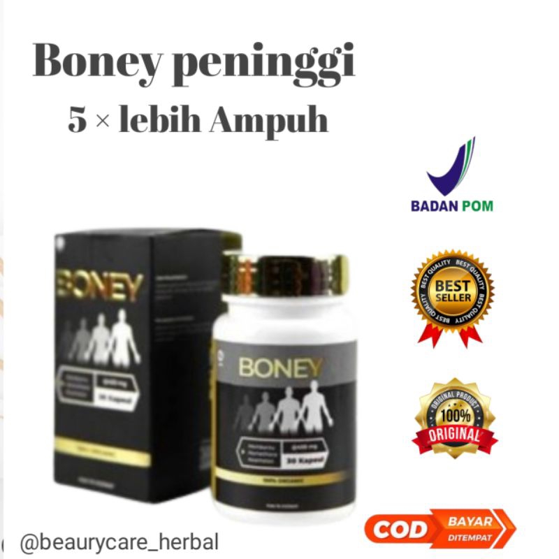 (COD)BONEY PENINGGI BADAN / BONEY SUPLEMEN PENINGGI BADAN ORI