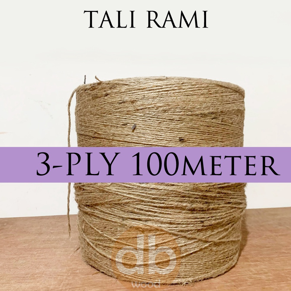 

[PRODUK KBSYH72] Tali Rami 3 PLY 100meter 46