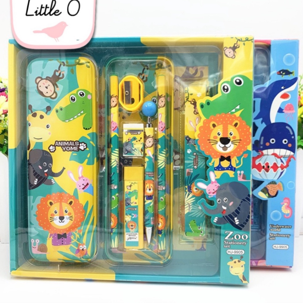 

UO7552 Little o Study Set Alat Tulis Kotak Pensil Anak Set Souvenir Hadiah Kado Anak Stationery Hampers ultah 4674