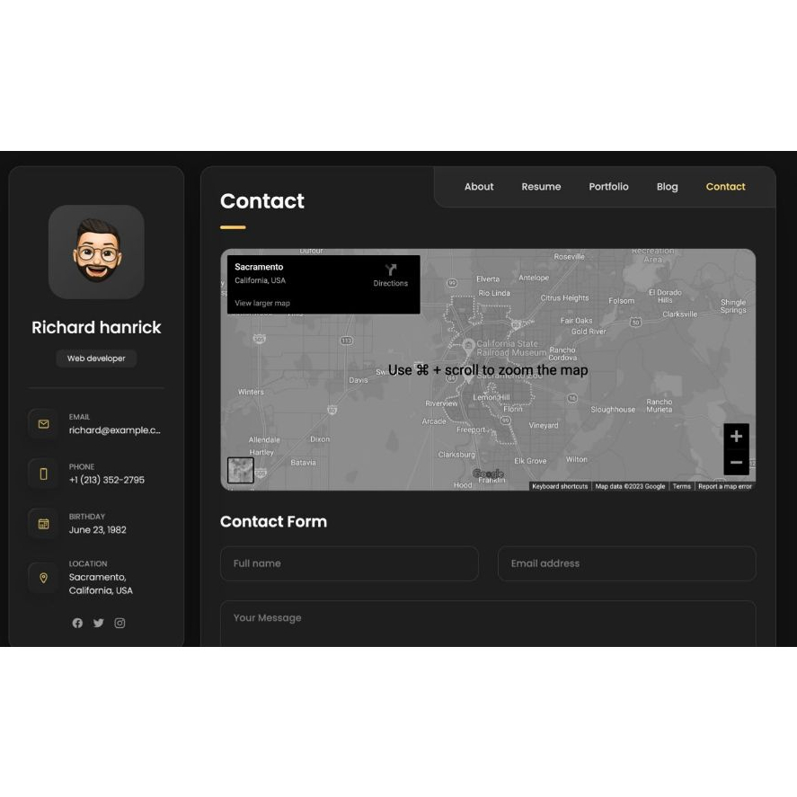 Website Portofolio Pribadi || Website Personal || Website murah free hosting dan Domain
