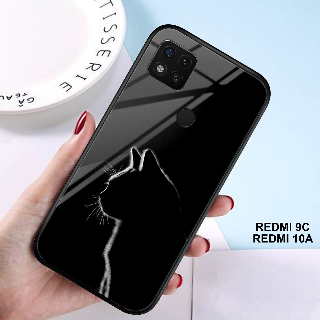 Case Xiaomi Redmi 9C / Redmi 10A - Casing REDMI 9C / REDMI 10A - ( Kucing ) - Case Hp - Casing Hp - 