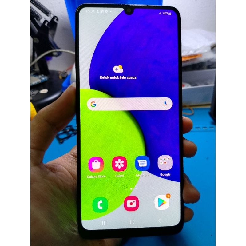 LCD Samsung A22 4G Original Copotan