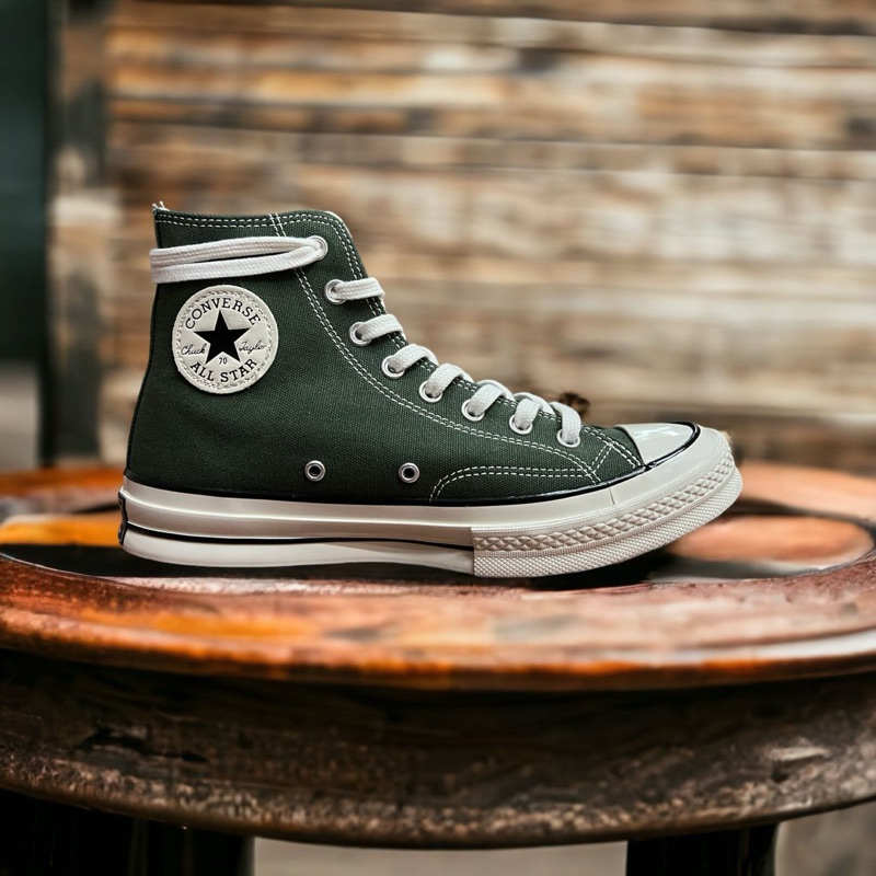 CONVERSE 70S HIJAU ARMY GRAD A PLUS SEPATU SNEAKERS