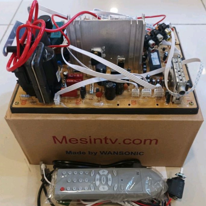 MESIN TV TABUNG 29 INCH ( BIASA CEMBUNG BUKAN SLIM ) MESINTV COM WANSONIC