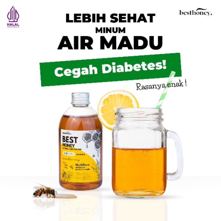 

Sell3r Besthoney - Madu Asli Madu Multiflora Original - 350gr Harga mantul