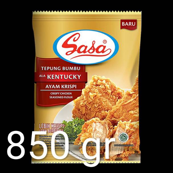 

D!skon Pr0mo Tepung sasa kentucky ayam krispy 850g via [204]