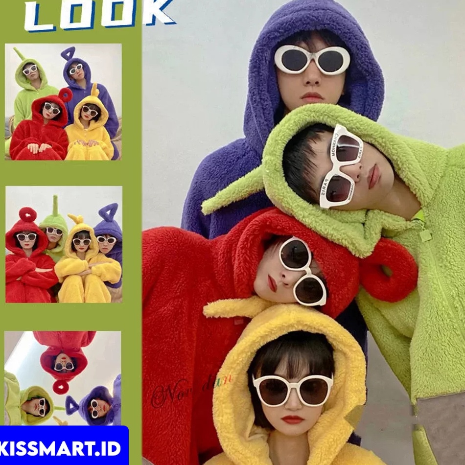 ← KOSTUM COSPLAY TELETUBBIES ONESIE DEWASA 94