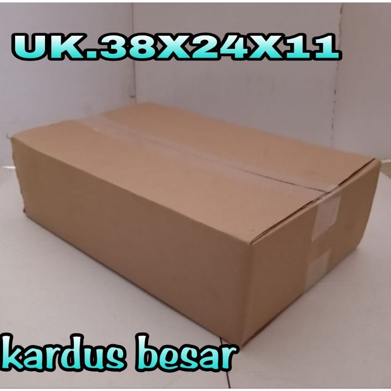 

kardus UK 38x24x11 kardus packing kardus polos kardus kecil