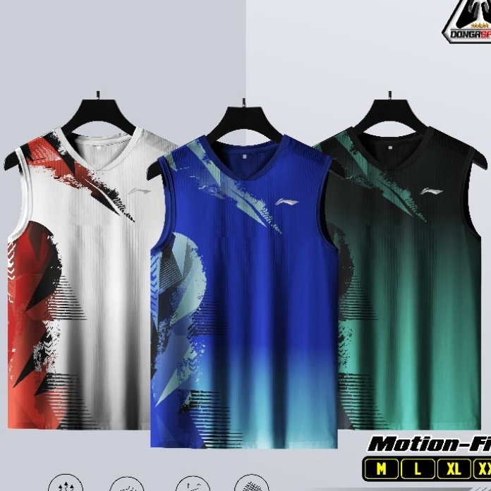 Paling Murah BSL SINGLET DESTROY Baju Badminton Singlet Jersey Badminton Singlet Baju Bulutangkis Pr