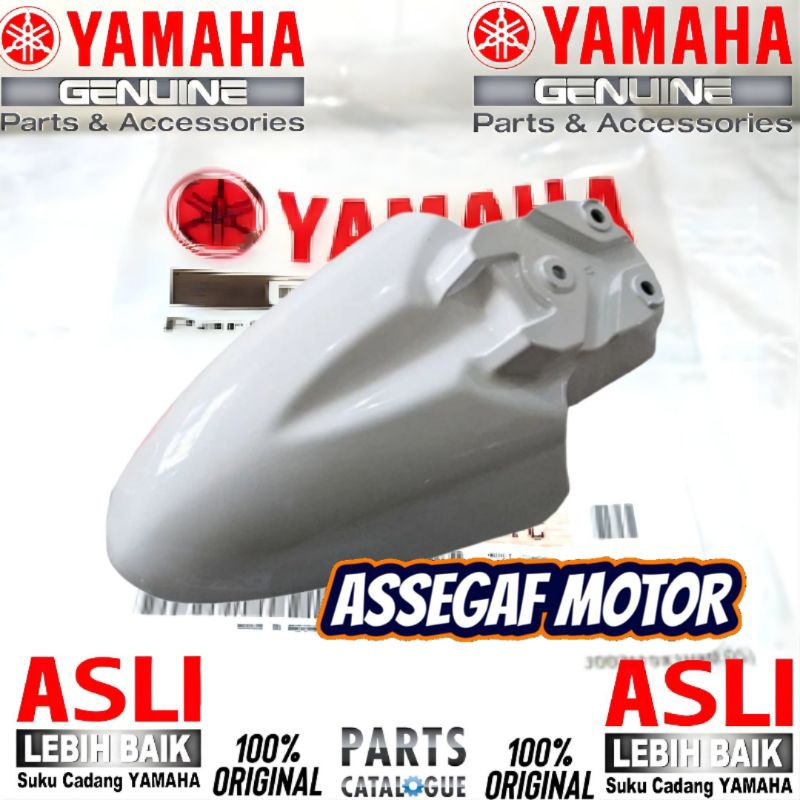 SPAKBOR DEPAN FINO FI 125 PUTIH 2018-2023 ASLI ORIGINAL YAMAHA