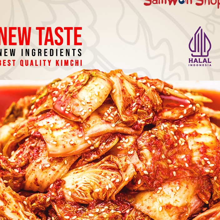 

Kode MQD803 SAMWON KIMCHI SAWI FRESH 500 GR - FRESHLY MADE ORIGINAL KOREAN FOOD MAKANAN KOREA RASA LEZAT