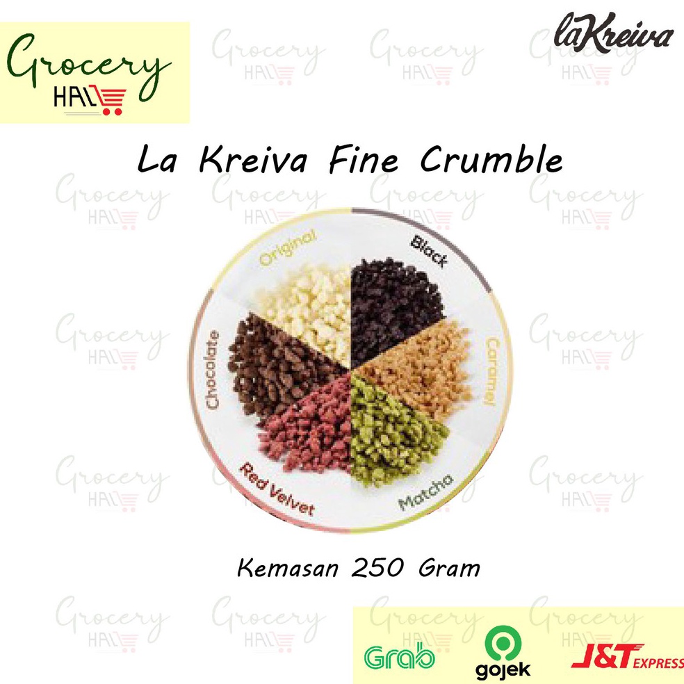 

FINE CRUMBLE LA KREIVA BERAT 250 GRAM ( REMAH BISKUIT KASAR LA'KREIVA ) Kirim Sekarang