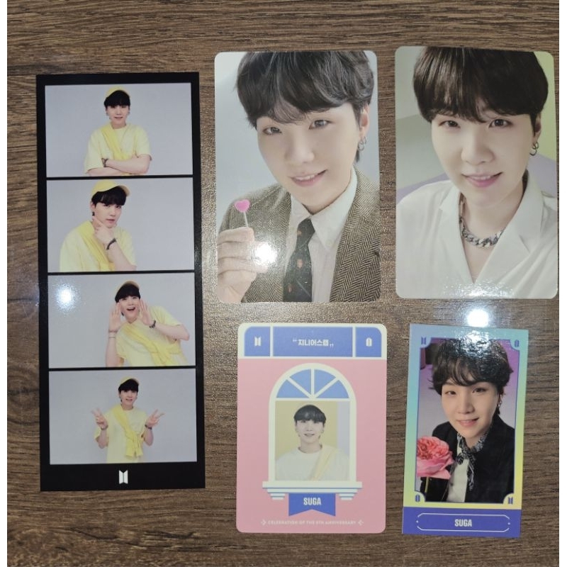 (READY) BTS SUGA FESTA D-DAY CALENDAR yoongi set