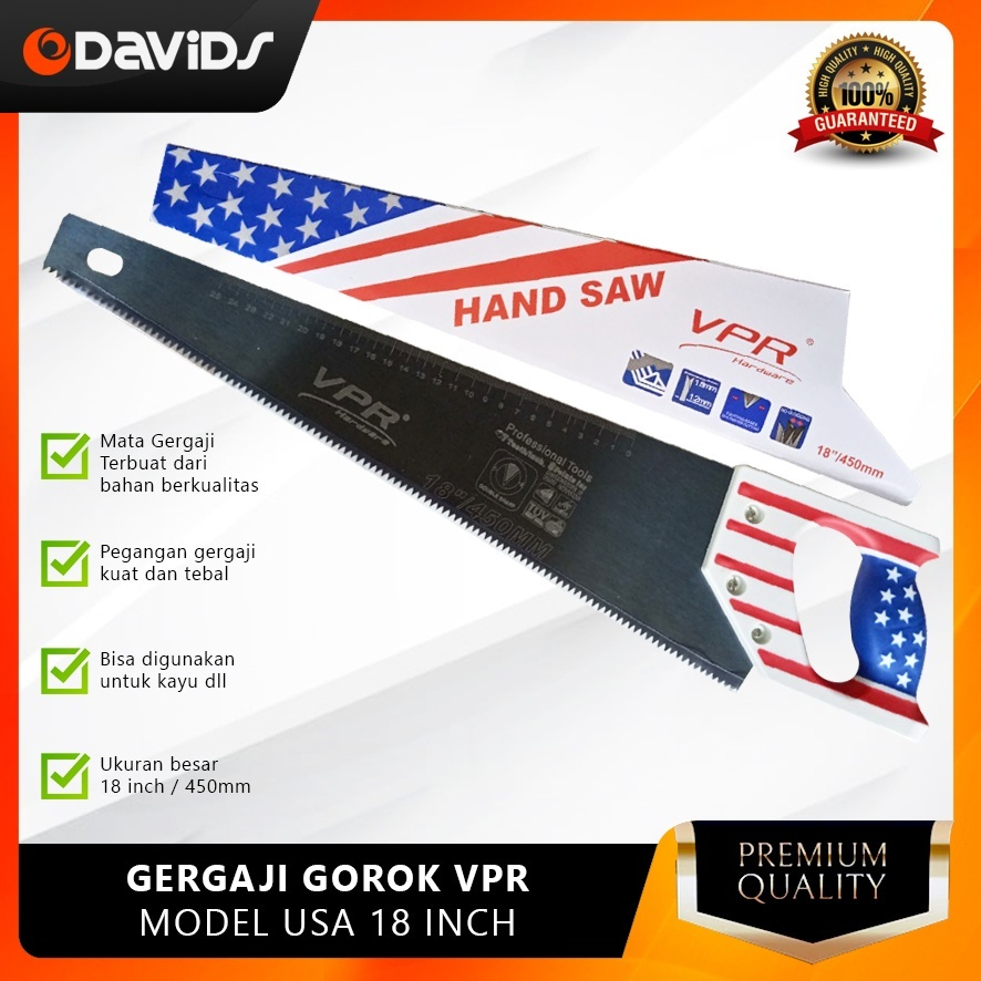 graji kayu potong belah 18 inch vpr gagang usa