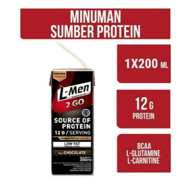 

➸ L-men Hi protein 2 go chocolate Paling Popular