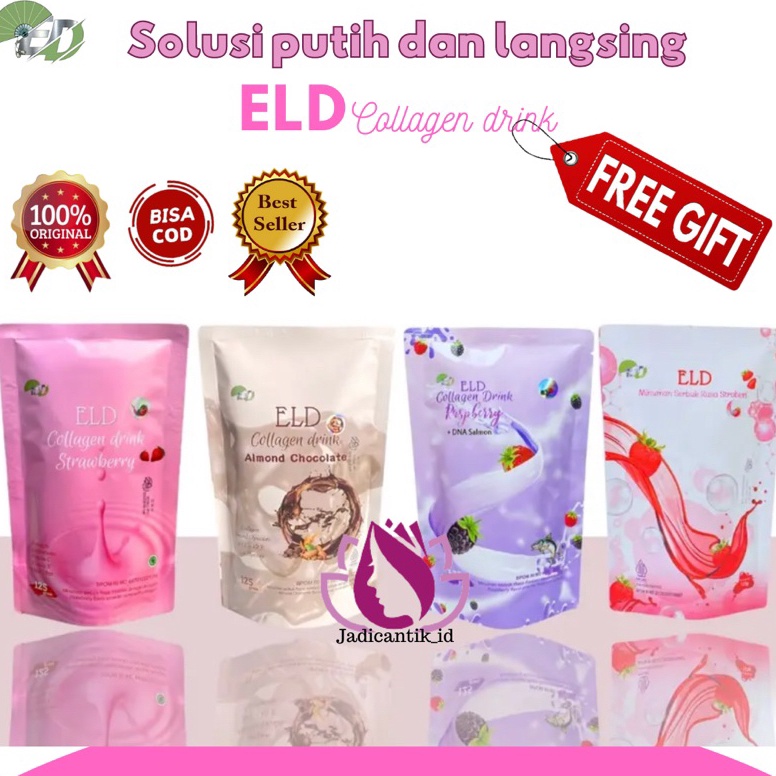 

DiSk0n (DAPAT HADIAH) ELD collagen drink original colagen eld Again