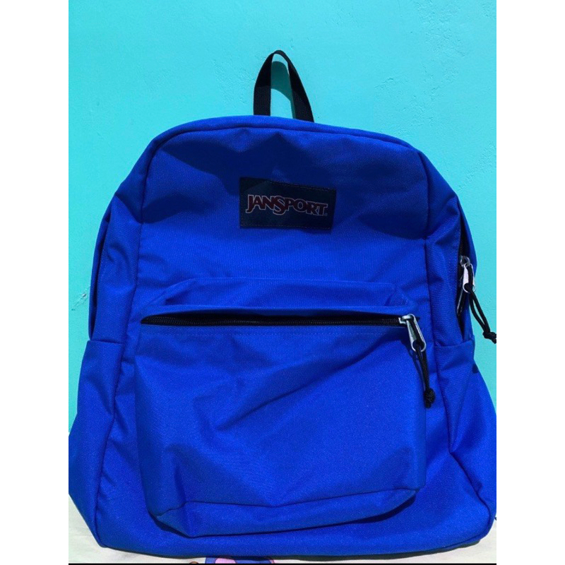 Preloved Tas Jansport Navy ORI