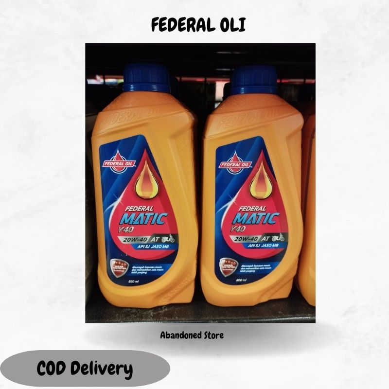 Federal Oli Motor / Federal Matic Ultratec 30 10W-30/ Oli Motor Federal Matic