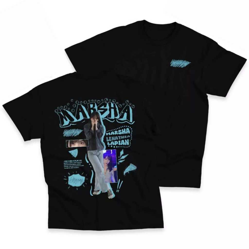 Kaos JKT48 Grafity New Tshirt Marsha (2023) - Unisex