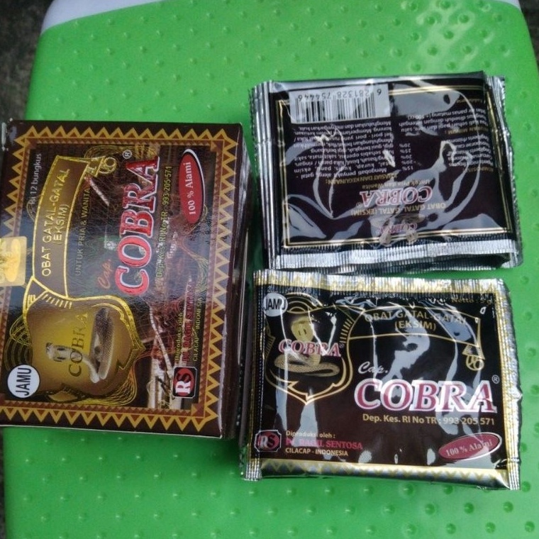 

[YBT] herbal serbuk cobra gatal2 original isi 12 69