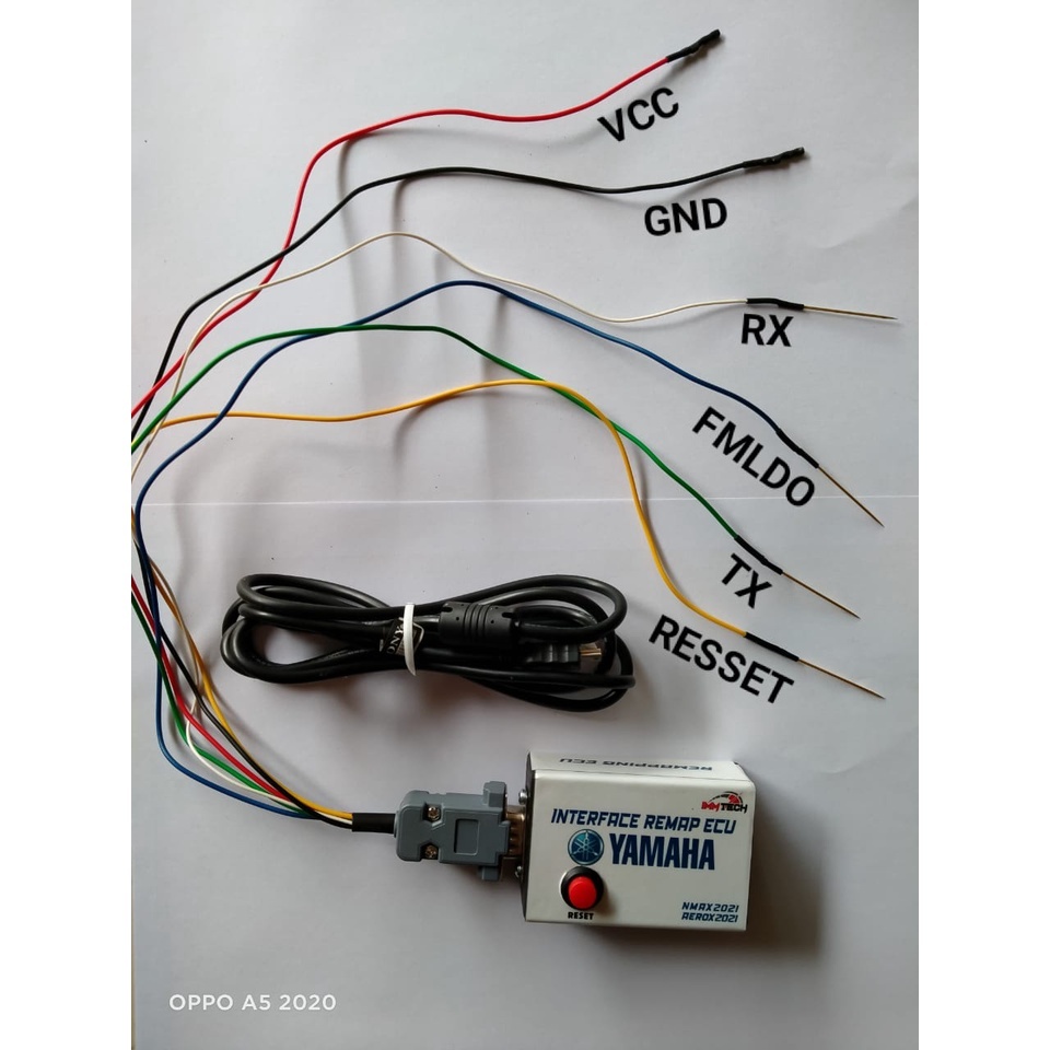 REMAP ECU YAMAHA 2022 VIA BACKDOOR