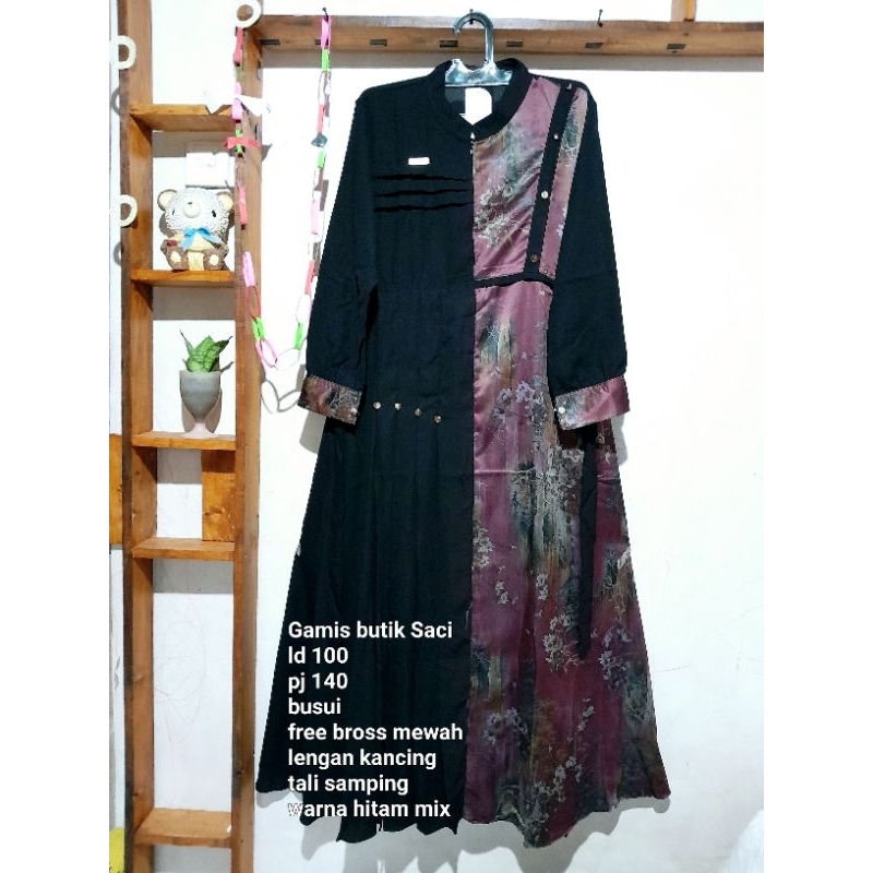 gamis saci mode