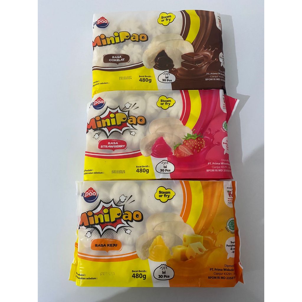 

Okepao Minipao Bakpao Cokelat 480 gr isi 30