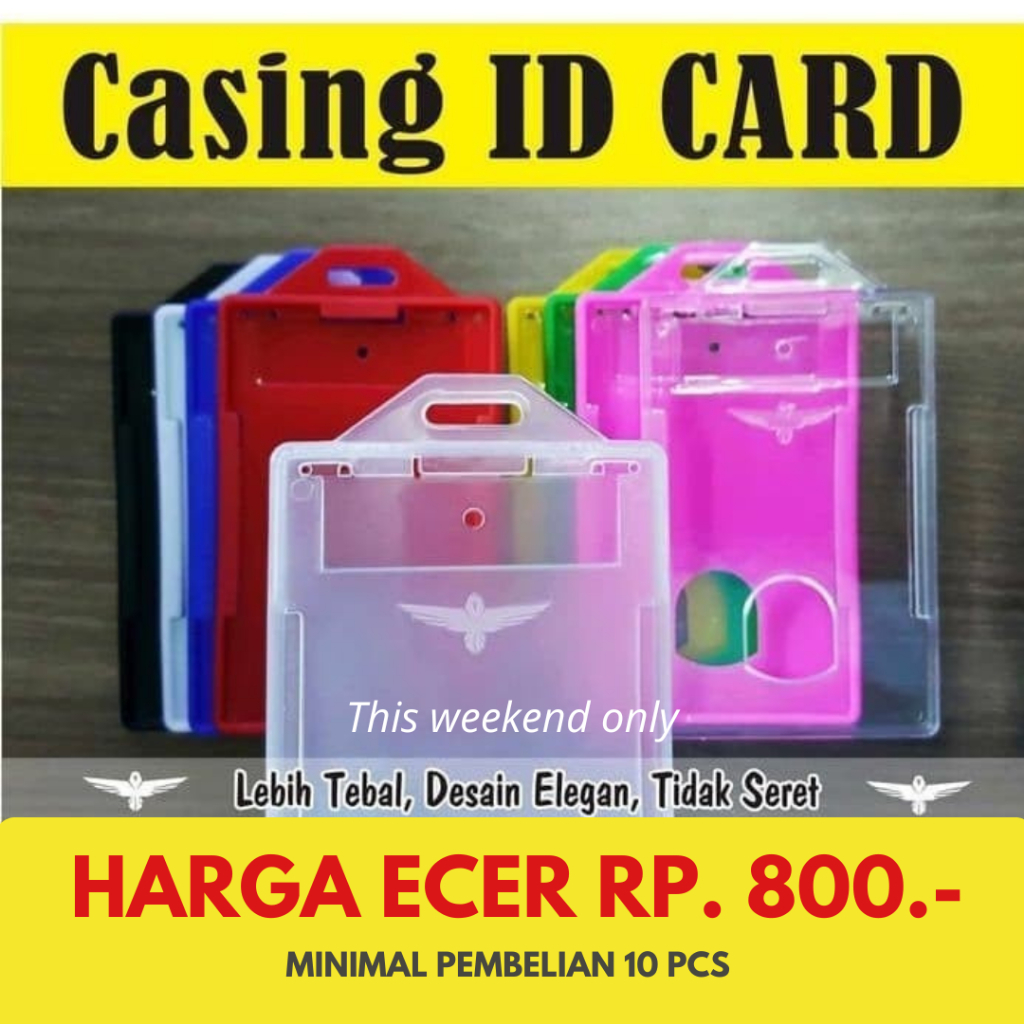 

Tempat Id Card / Holder Murah