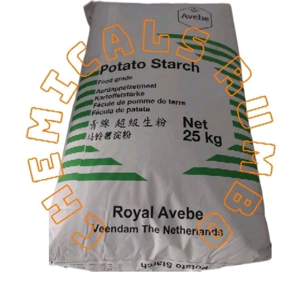 

Tepung Pati Kentang / POTATO STARCH AVEBE / 1 ball 25 KG