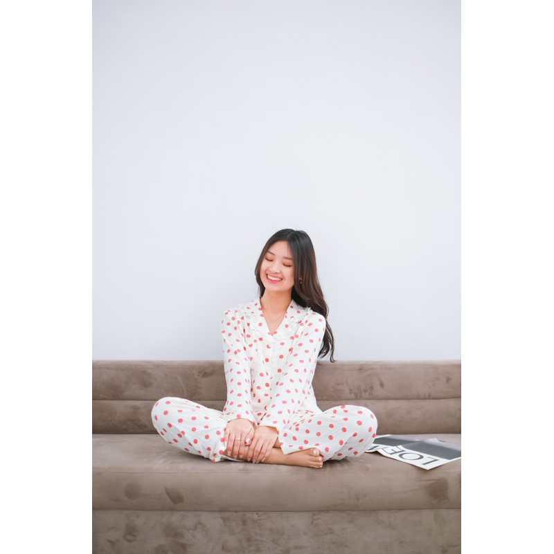 Minji Set - Pajamas Sleepwear - Piyama / Baju Tidur