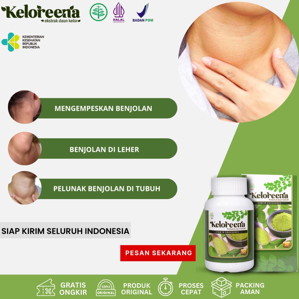 Obat Benjolan Di Leher, obat Penghilang Tumor Jinak, Obat Pencegah Gondok, Obat Pengempes Benjolan, 