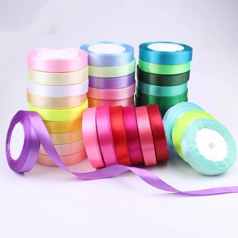 

Pita Satin Sateen Ribbon 1,25 cm atau 1,5 inch 1 roll