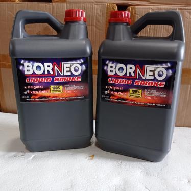 Liquid Smoke Machine Cairan Mesin Asap Fogging Borneo Extra Bold 5 Liter Extra Bold Cairan Smoke fog