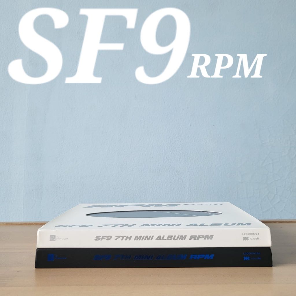 [Unsealed] SF9 RPM 7th Mini Album (Zero & Max versions)