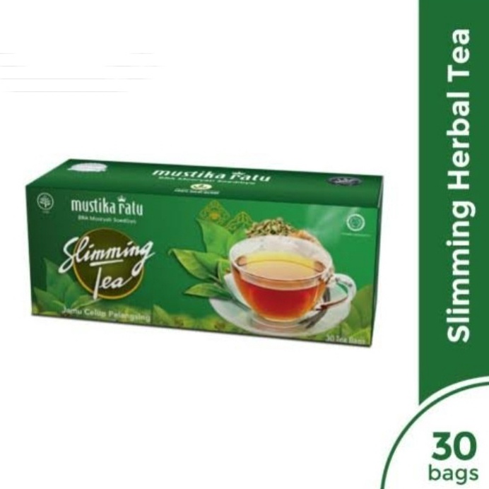 

[L7E] Mustika Ratu Slimming Tea Herbal Isi 30 Bag Teh Diet & Detox Melangsingkan Tubuh Pelangsing badan Kirim Sekarang