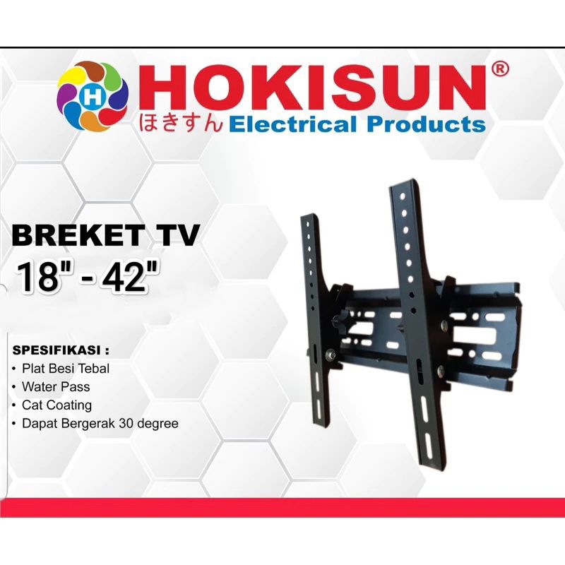 Breket TV HOKISUN 18"- 42" INCHI