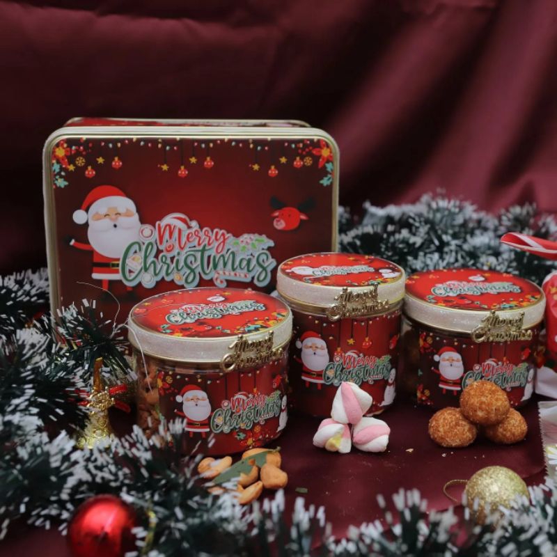 

Hampers Natal Christmas Santa Tin Box