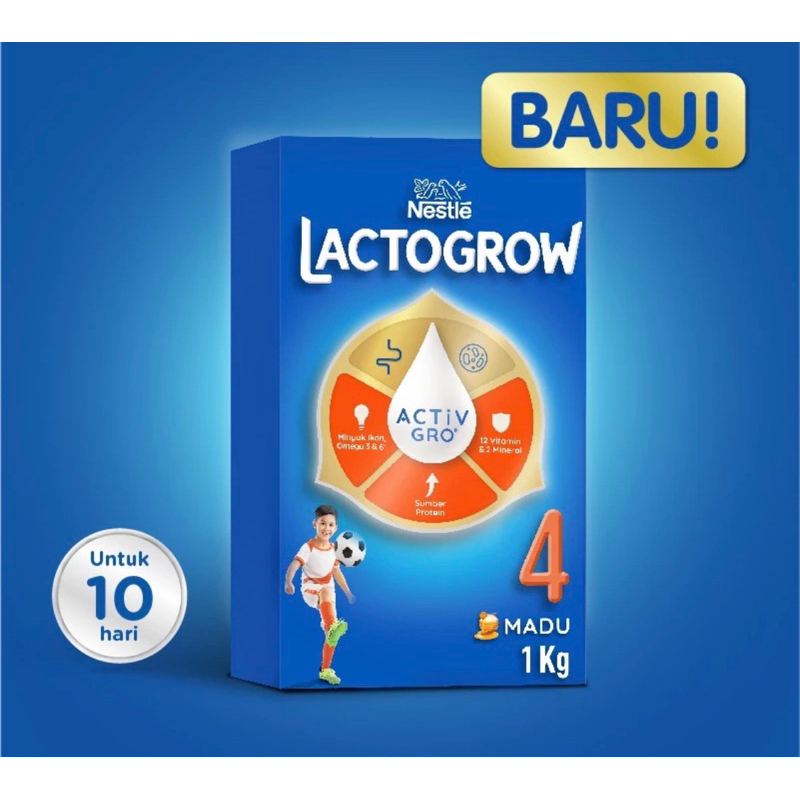 

Susu Lactogrow Tahap 4 Madu 1KG