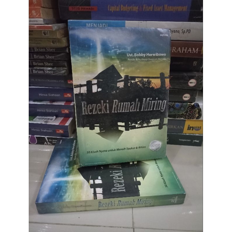 buku baru original murah rezeki rumah miring
