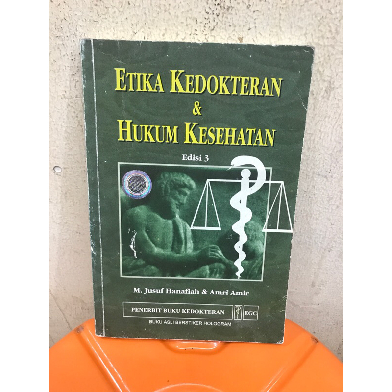 buku etika kedokteran dan hukum kesehatan by M. Jusuf hanafiah