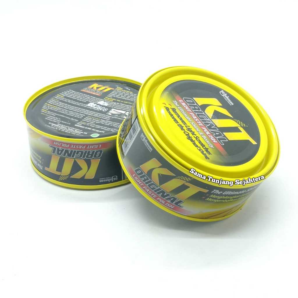 KIT KALENG KUNING 225 GR / PASTE WAX POLES COMPOUND MOBIL