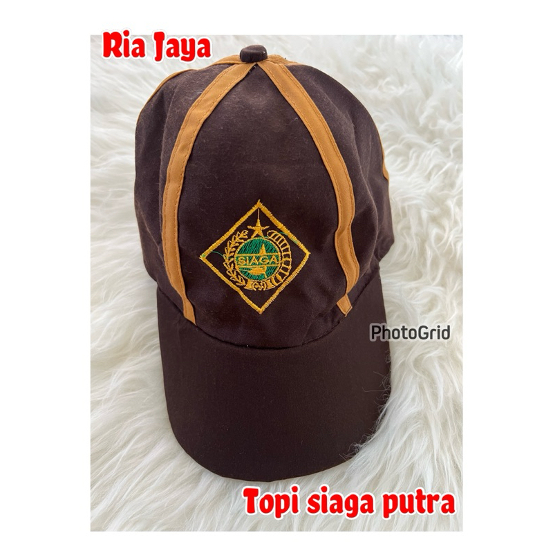 Topi Pramuka SD Siaga Putra Putri Logo Bordir