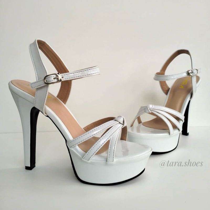 Tara - High heels 12cm terbaru | High heels wanita terbaru | Sendal hak pesta 12cm