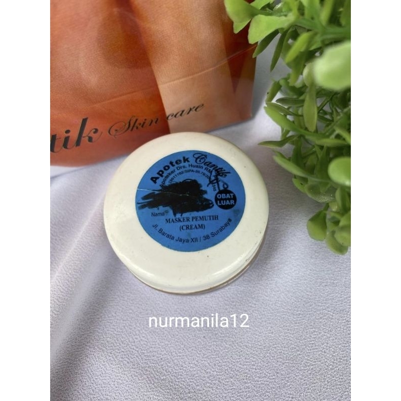 masker pemutih cream ( klinik cantik baratajaya Surabaya)
