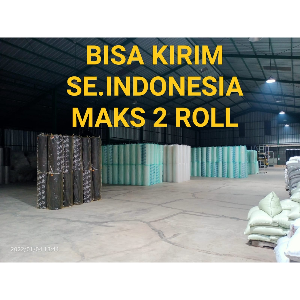 

sg BUBBLE WRAP 2,3 KG / 125CM X 50M bubble wrap hitam bubble wrap bening buble wrap bubble wrap roll