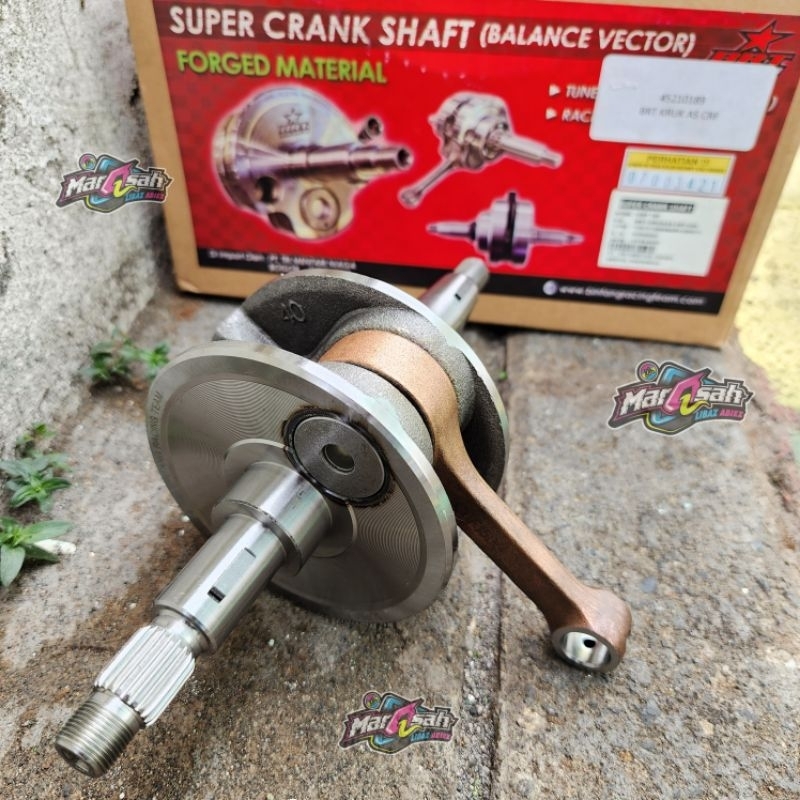 Super Crankshaft BRT CRF 150 Kruk As BRT CRF 150 ASKRUK CRF BRT LANGKAH 62 FREE KAOS MARQSAH LIBAZAB