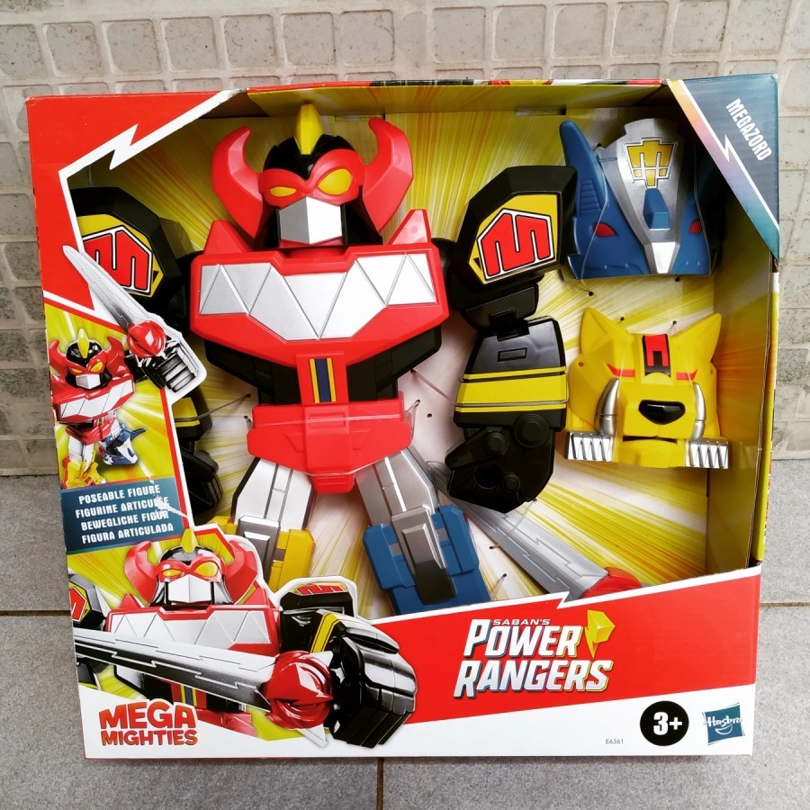 HASBRO MEGA MIGHTIES MEGAZORD MIGHTY MORPHIN POWER RANGERS